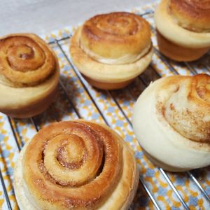 もここがの作ってみた!投稿(シナモンロール。)