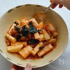 切って和えるだけ 「長芋キムチのナムル」