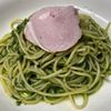 山子の作ってみた!投稿(春菊のジェノベーゼパスタ)