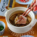 調味なしでも味が決まる！出汁おろしで食べるきのこ豚しゃぶ