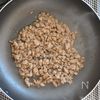 挽肉とネギの甘辛炒飯。の工程3