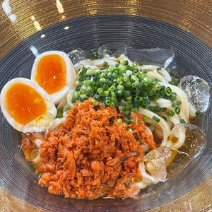 楽ラク手抜キッチン🐶🐾の作ってみた!投稿(☆さっぱり冷麺風うどん☆最低限の材料で◎)