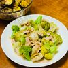 はっぴぃの作ってみた!投稿(1株ぺろり♪ブロッコリーとベビーホタテのバターソテー)