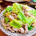 ＼お弁当にも／ワンパン10分【春キャベツの塩だれ豚こま炒め】