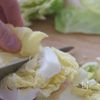 キャベツとしょうがだけ豚汁の工程1
