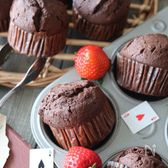 簡単なのに褒められる♪【しっとり米粉のチョコマフィン】