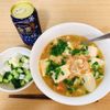 Tsuneaki Okadaの作ってみた!投稿(のど越しつるん！！かにたまあんかけ豆腐)