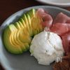【おうちカフェ】朝の甘くないグリークヨーグルトボウルの工程2