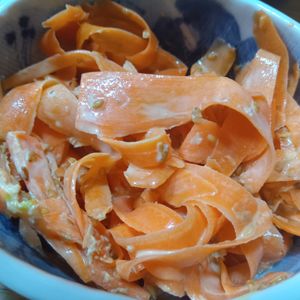 mmm10の作ってみた!投稿(無限にんじんサラダ【ポリ袋で作るから洗い物なし☆】)