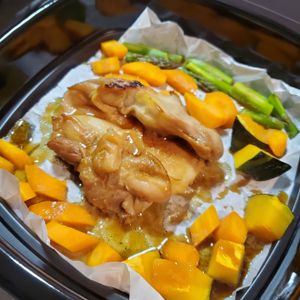 ともこの作ってみた!投稿(漬けて焼くだけ♡簡単なのに激うま♡ローストチキン♡)