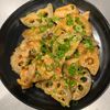 1035064の作ってみた!投稿(【鶏肉とれんこんのにんにくマヨ照り焼き】簡単こく旨♡)