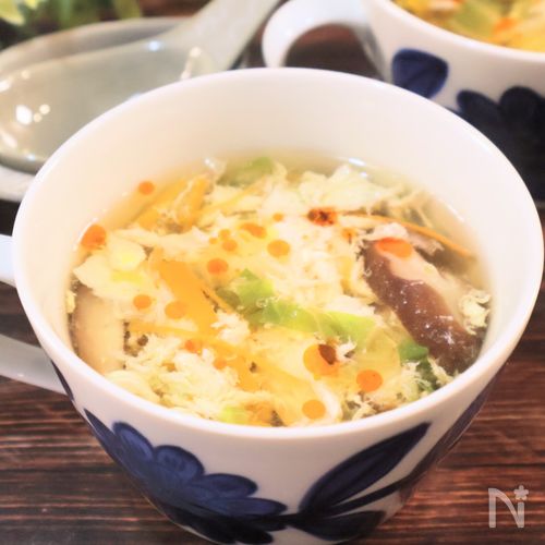 ◆酸辣湯風スープ◆クセになるすっぱさ!