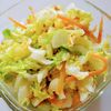 ゆみの作ってみた!投稿(さっぱり味の副菜　キャベツのからしマリネ【お弁当にも】)