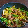 春キャベツと豚こまで回鍋肉風炒めの工程6