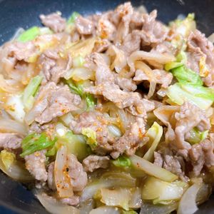 ねこまりも🐈‍⬛の作ってみた!投稿(【ワンパン♪キャベツたっぷり回鍋肉】男子喜ぶがっつりおかず)