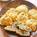 栄養満点◎シャキシャキ青梗菜の油揚げ餃子
