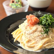 豆乳で作る！濃厚明太クリームパスタ