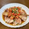 MYHRの作ってみた!投稿(【夏はトマトが一番美味い!!】サルサチキン)