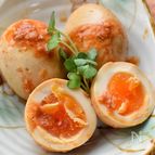 絶対美味しいやぁつ♡これはたまらん♡にんにく辛味噌味玉♡