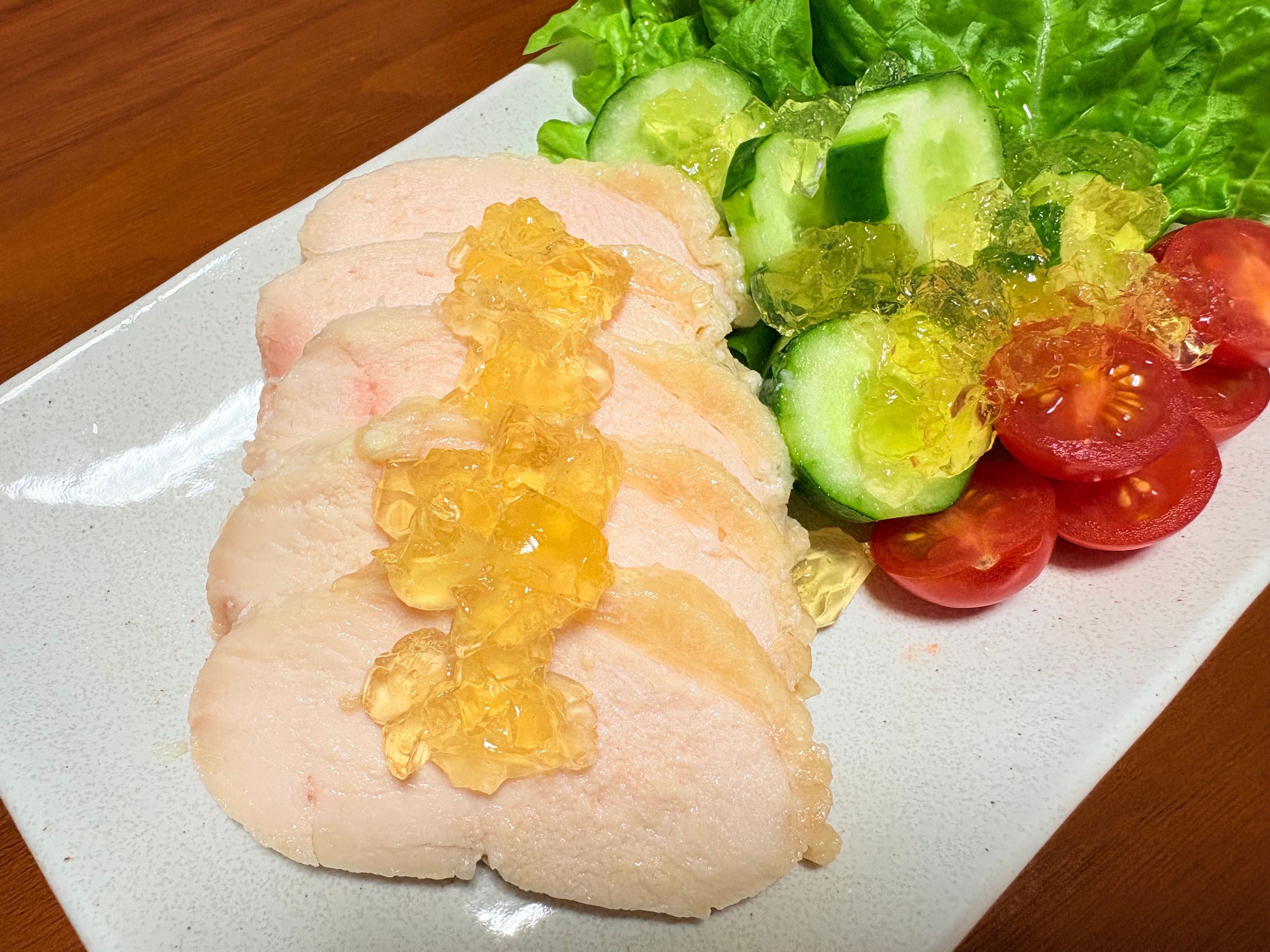 放置で完成♪巻かない♪『塩麹 de ジューシー鶏ハム』の作ってみた