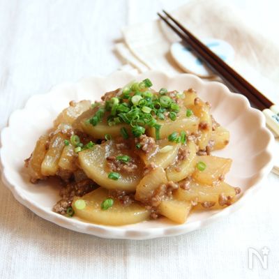 大根の肉そぼろあんかけ《ごはんに合う!!》