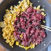 【やみつき♡︎上州牛と生とうもろこしのうま味噌バター丼】の工程2