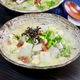 ほっとほどける🧡大根と鶏むね肉の″うめ〜スープ″