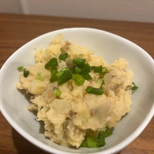 金の作ってみた!投稿(中華風ポテサラ♪オイスターマヨがくせになる激うまサラダ！)