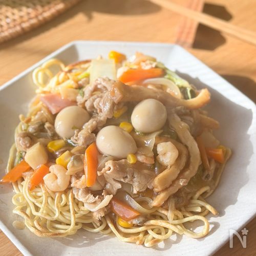具沢山!とろうま【あんかけ焼きそば】