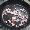 安心の味「白だしネギベーコン玉子焼き」の工程1