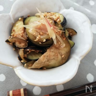 スピード料理☆なすとみょうがの浅漬け