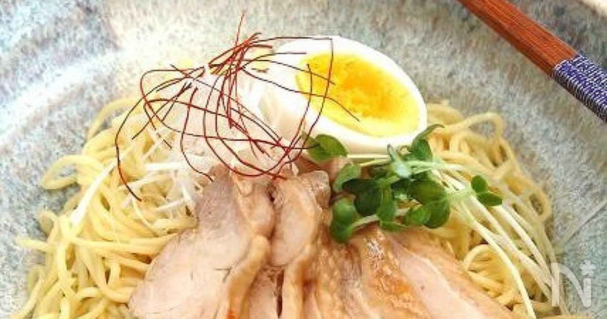 炙り鶏チャーシューつけ麺