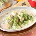 鶏胸が濃厚。あつあつとろ〜りクリーム煮#ルゥ不要