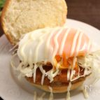 ダイエット！オートミール照り焼きバーガー