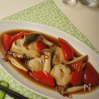 エリンギと白身魚の南蛮漬け