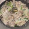 【豚こまのクリームご飯】の工程2