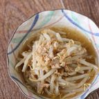【レンジでらくらく♪】もやしとツナのコンソメナムル