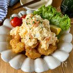 【大満足！海老フライのタルタルがけ】お弁当にも/節約/簡単