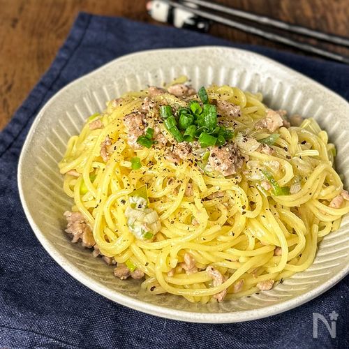 【ネギ塩餡掛け焼きそば】簡単節約ガッツリ