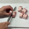 豚バラブロックと豆腐の韓国風旨辛煮♪の下準備