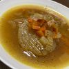 ぽちゃこの作ってみた!投稿(買い置き野菜で作れる♪焼き玉ねぎの甘～いオニオンスープ)