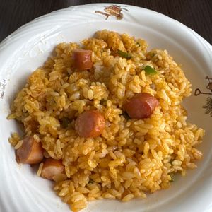 973586の作ってみた!投稿(5分かからず美味しい♡パラパラガーリックカレー炒飯)