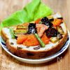 神戸屋 円熟「夏野菜のソテーオリーブオイルかけオープンサンド