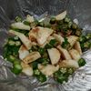 鶏皮坊主の作ってみた!投稿(夏の小鉢に♪【オクラと長芋のさっぱりポン酢和え】)
