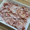 10分でごちそう！【カリカリ豚こまの香味ねぎダレ】の下準備