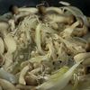 【ワンパンで】きのこのオープンオムレツの工程2