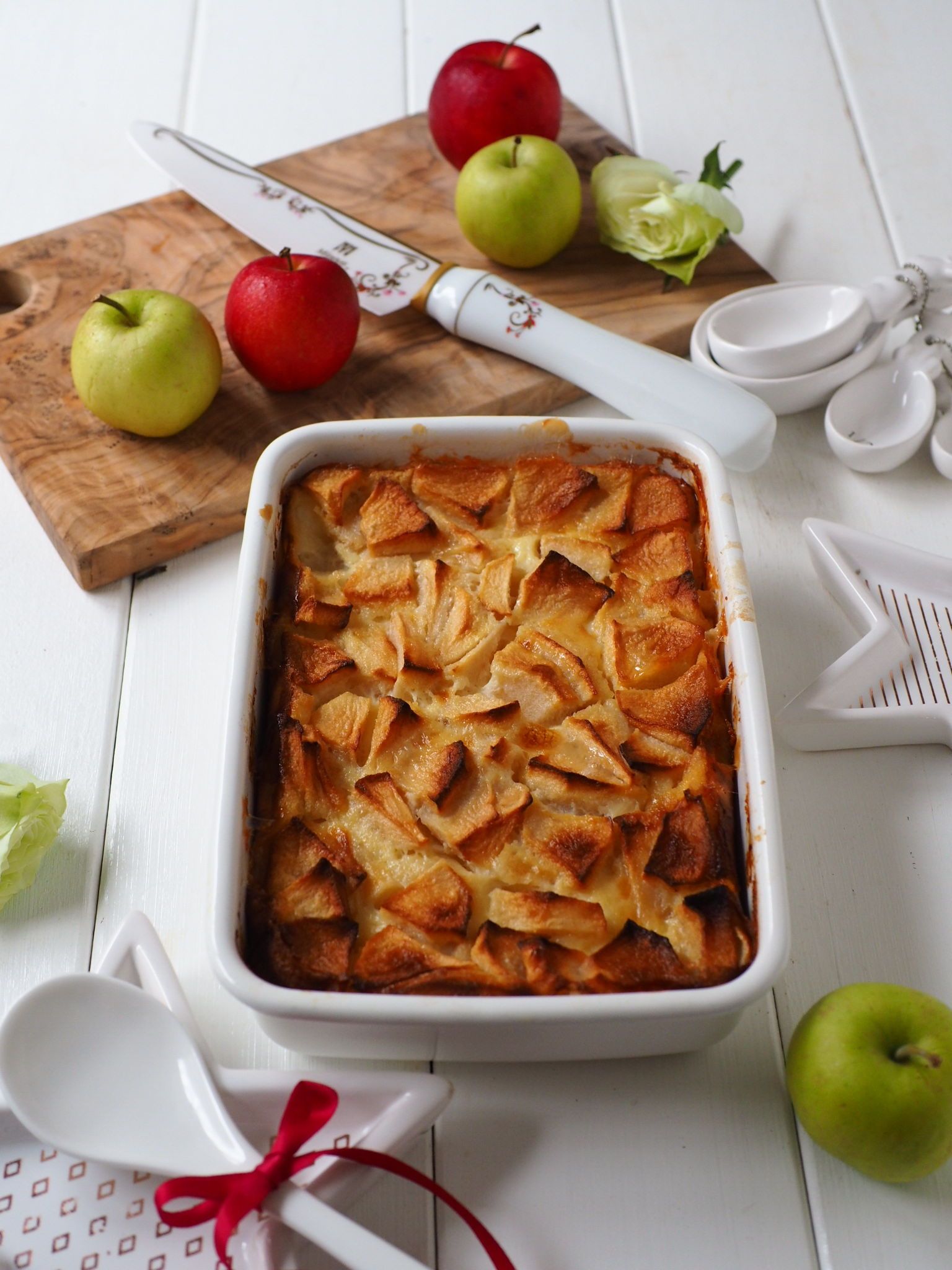 もっちりプリンケーキ りんご のファーブルトン レシピサイト Nadia ナディア プロの料理家のおいしいレシピ