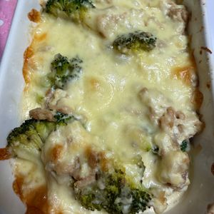 ゆっこの作ってみた!投稿(正月の食べ過ぎリセット✨ヘルシー【ブロツナの豆腐グラタン】)