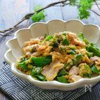 レンジで簡単！甘辛豚たまピーマン