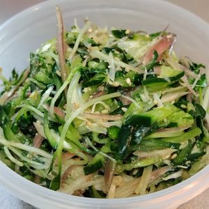 789377の作ってみた!投稿(3分de完成♡切って混ぜるだけで簡単♡やみつき薬味ナムル♡)